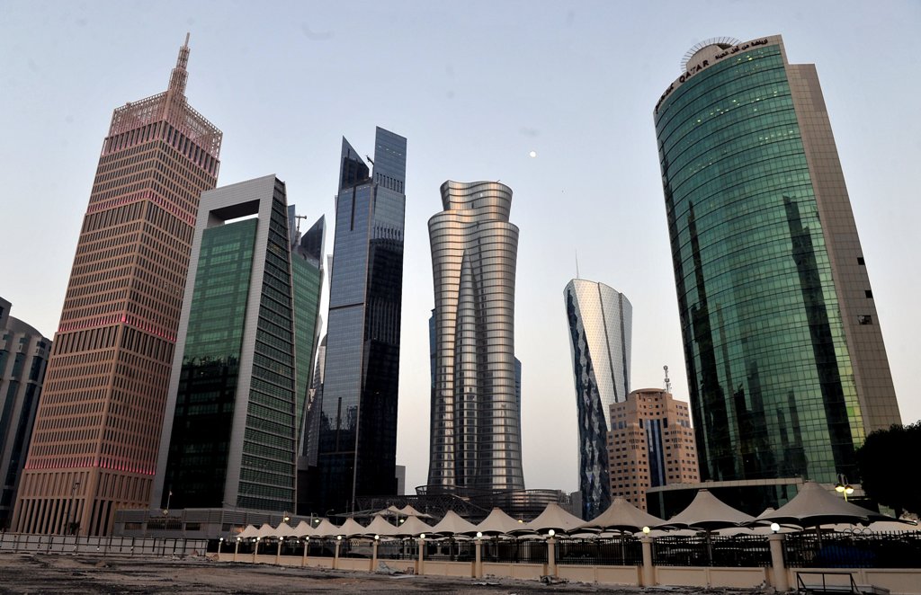 Doha Sky at West Bay. July 5, 2017. File Photo by Kammutty VP © The Peninsula