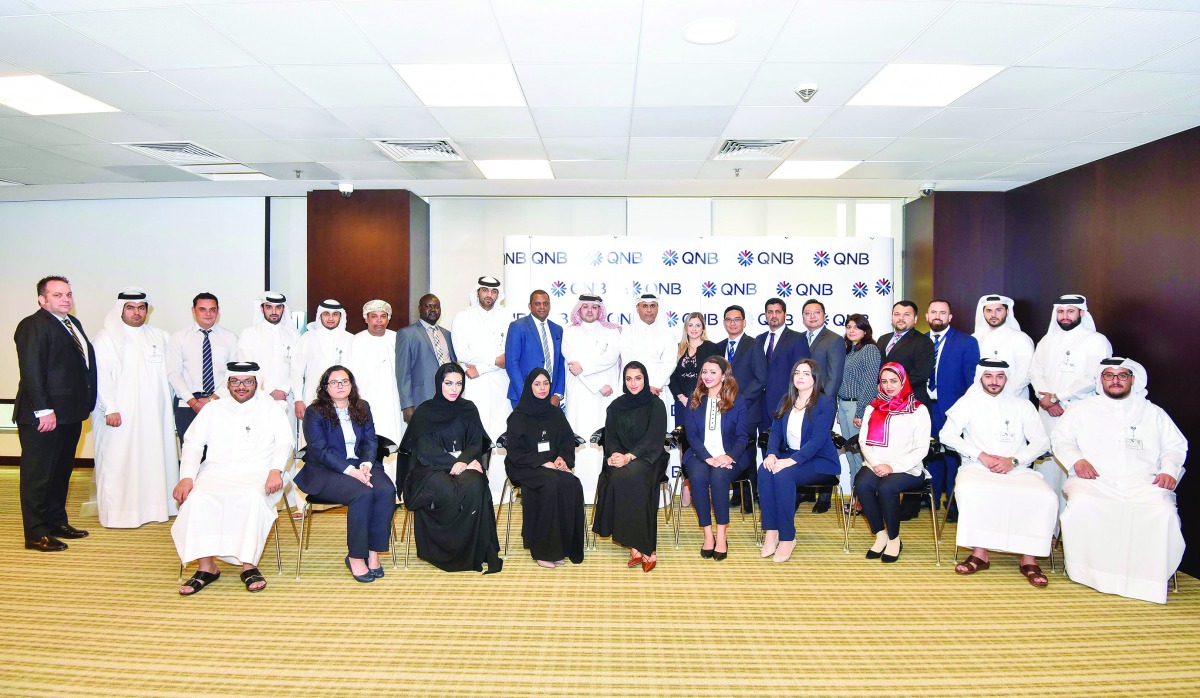 QNB Group’s Human Resources officials from across its international network, during the three-day conference in Doha.