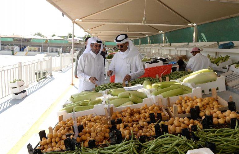 File picture of Al Mazroua market used for representation. 