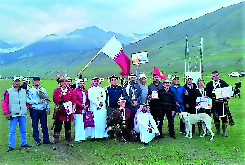 Al Gannas Qatari Society which represented the State of Qatar in the second edition of the World Nomad Games in 2016. 