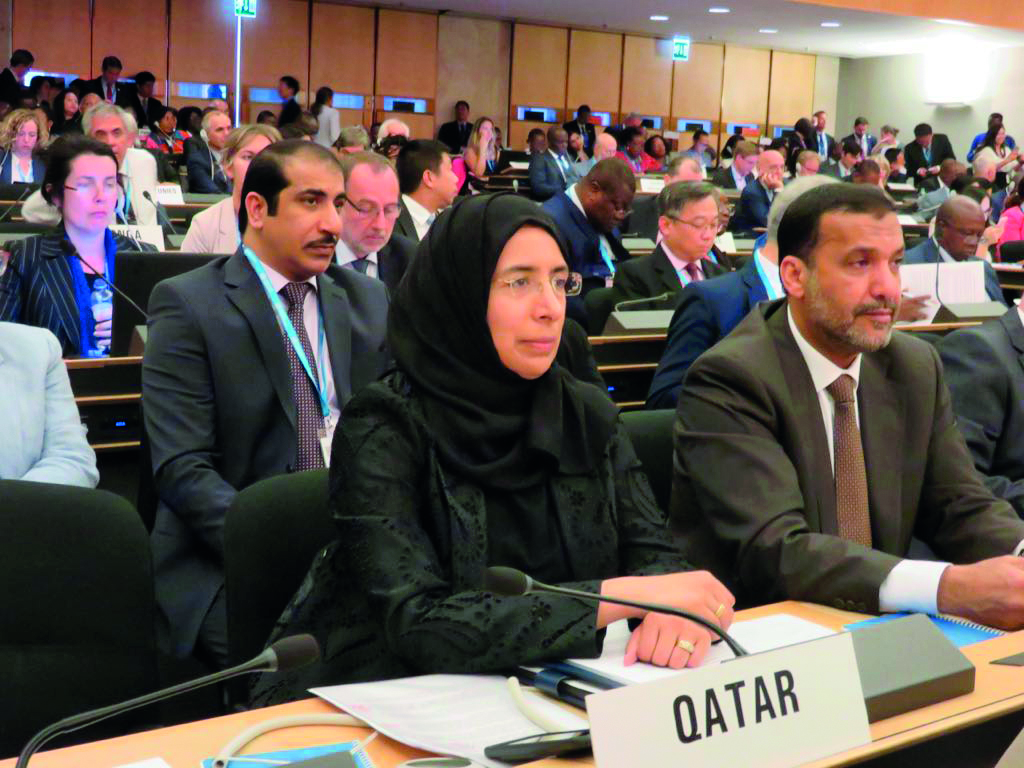 Qatar attends World Health Assembly | The Peninsula Qatar