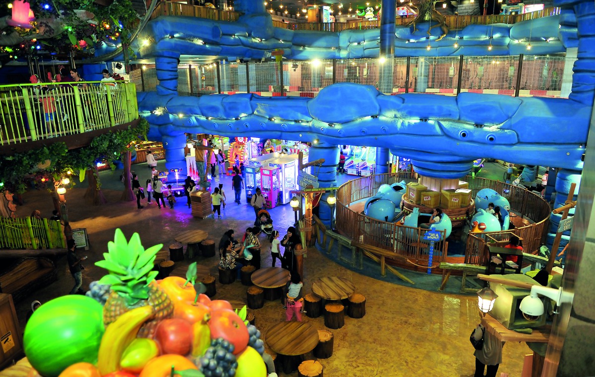 Angry Birds World park opens its first phase at Doha Festival City (DFC). Pic: Salim Matramkot/The Peninsula