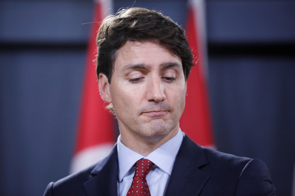 Canada's Prime Minister Justin Trudeau takes part in a news conference in Ottawa, Ontario, Canada, May 31, 2018. (REUTERS/Chris Wattie/File Photo)