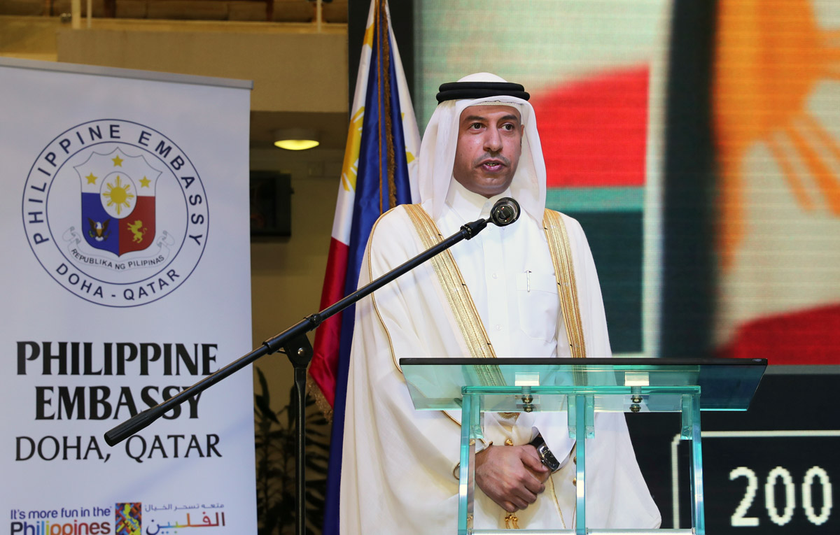 Minister of Administrative Development, Labor and Social Affairs H E Dr Issa bin Saad Al Jafali Al Nuaimi 