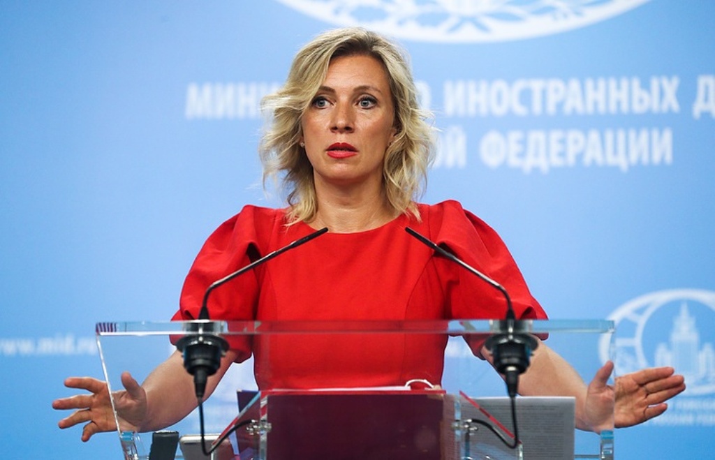 Russian foreign ministry Maria Zakharova 
