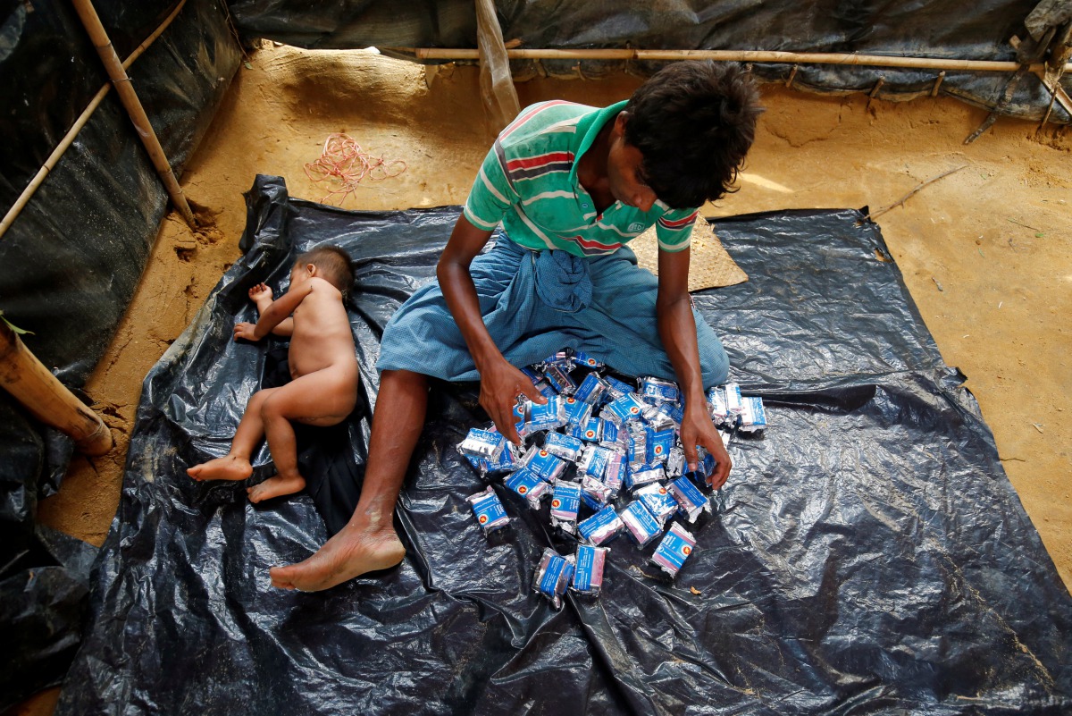 REPRESENTATIVE IMAGE: More than 10 months have passed since Myanmar's security forces launched a sweeping campaign of rape and other brutalities against the Rohingya, and the babies conceived during those assaults have been born. 