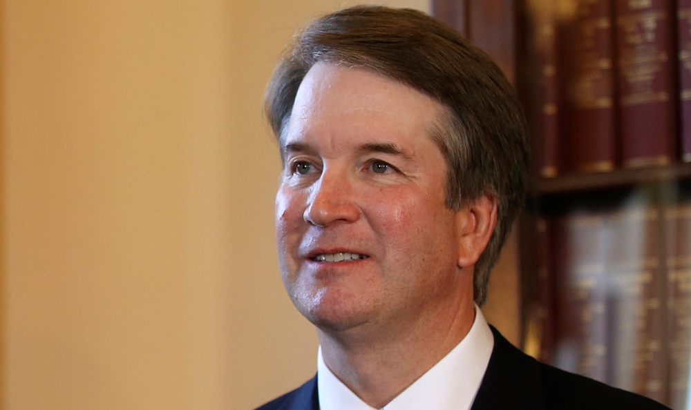 U.S. Supreme Court nominee Judge Brett Kavanaugh in Washington, U.S., July 10, 2018. Reuters/Leah Millis