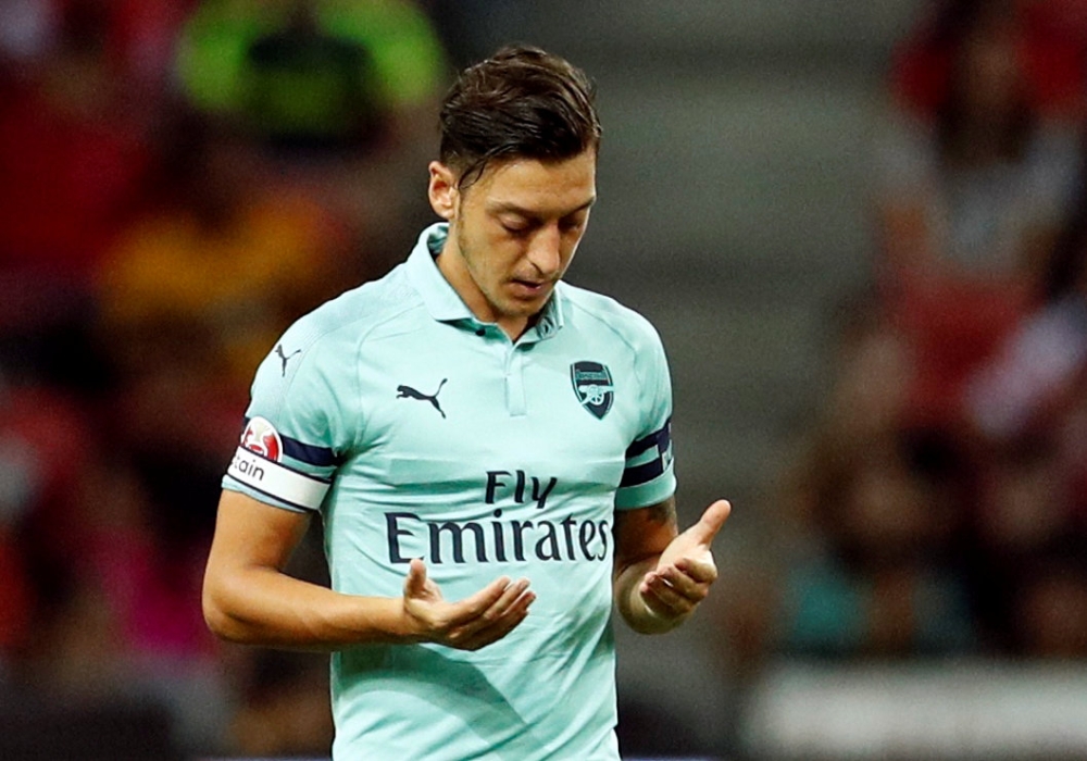 Arsenal's Mesut Ozil (REUTERS/Edgar Su)