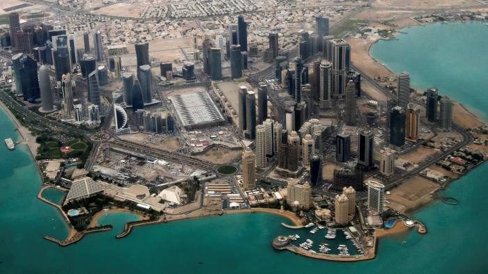 An aerial view Doha the capital of Qatar (Reuters) 