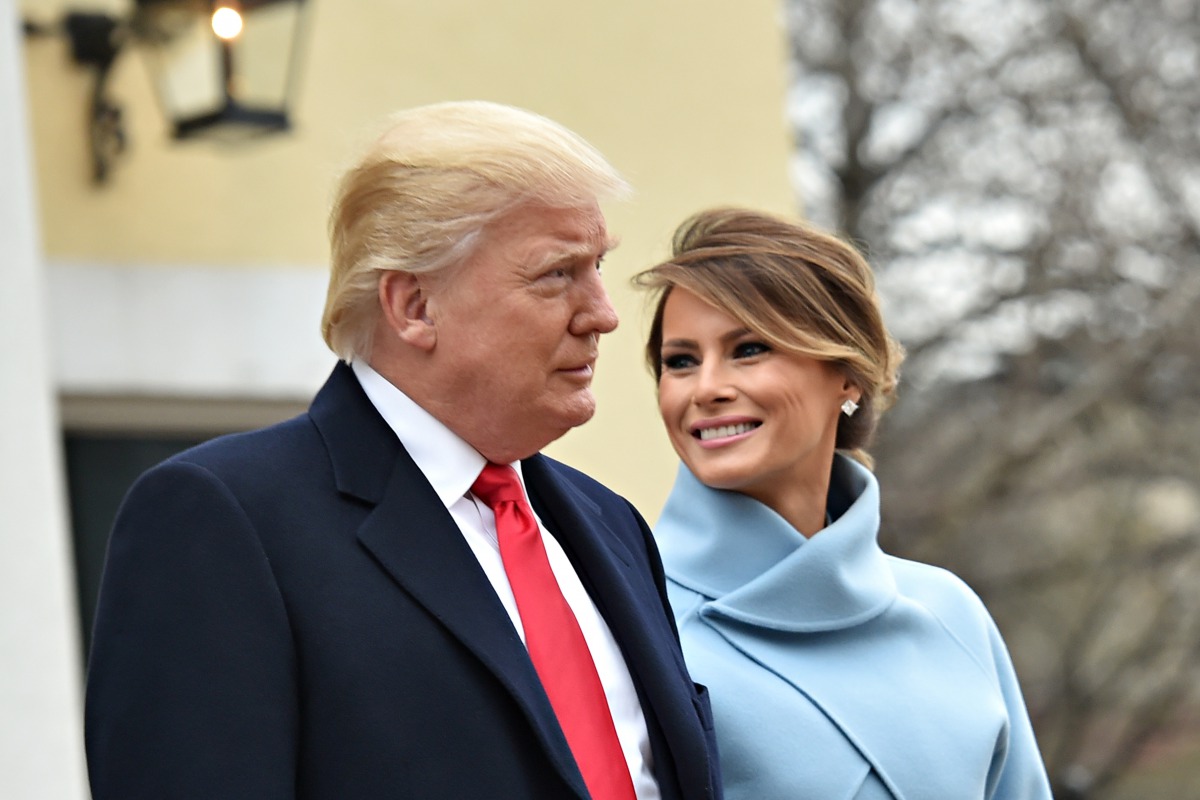 Donald Trump & Melania Trump. AFP