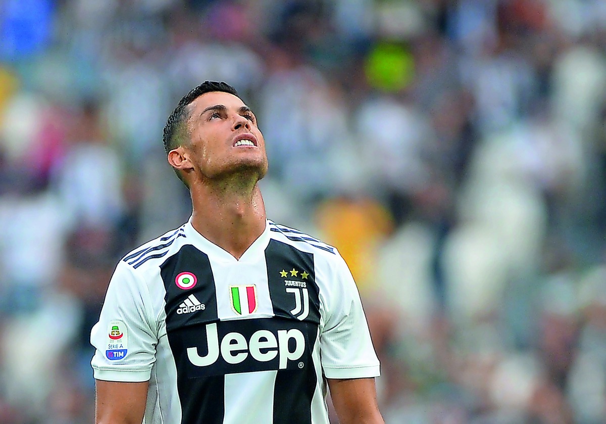 Juventus' Cristiano Ronaldo during a match. Reuters/Massimo Pinca