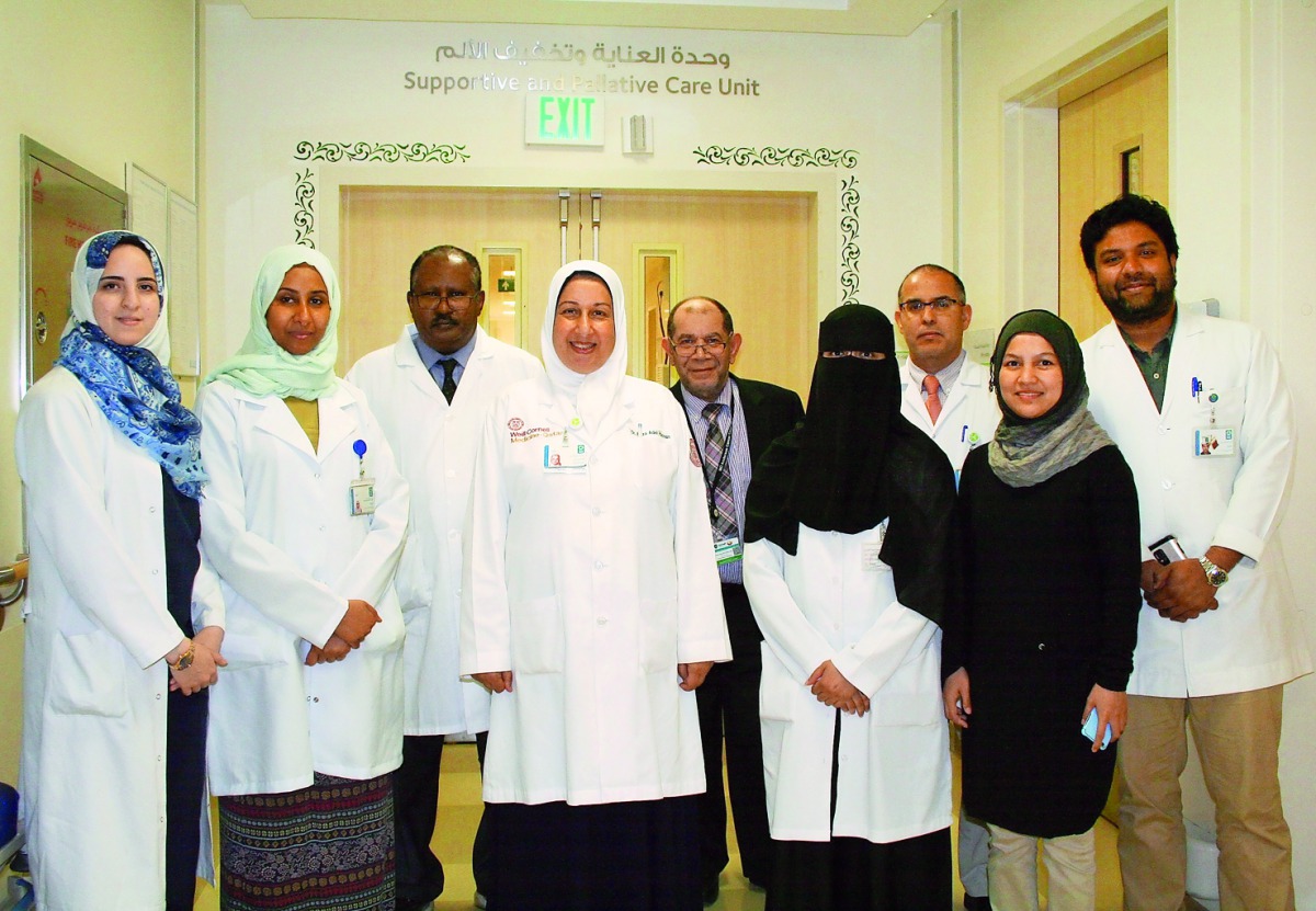 The staff at the National Center for Cancer Care and Research. 