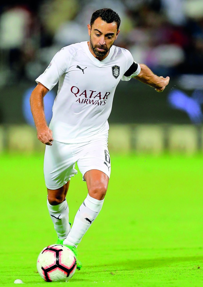 Al Sadd captain Xavi Hernandez