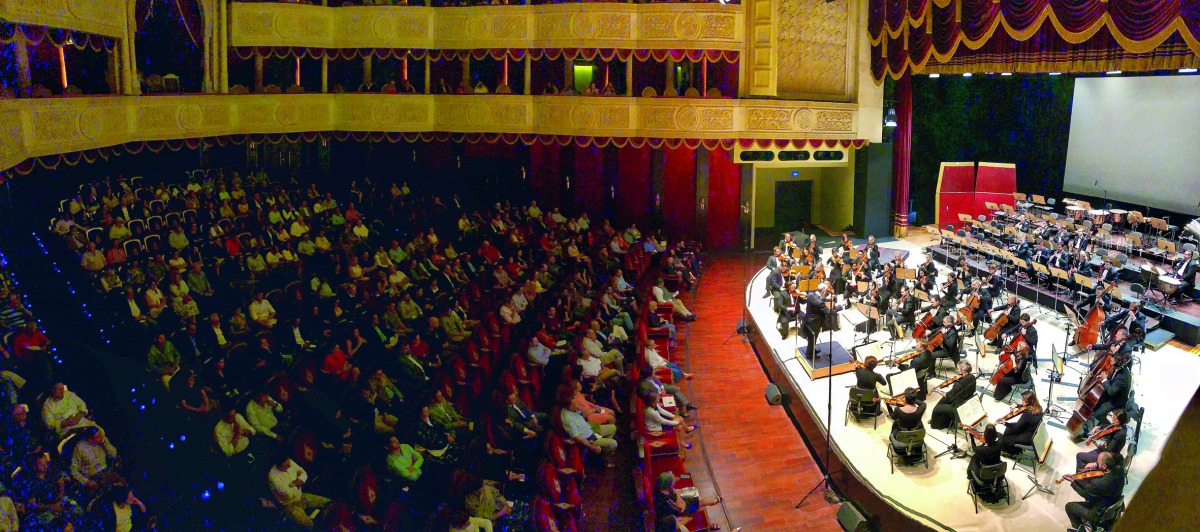 Qatar Philharmonic Orchestra opens concert season with a performance of Strauss and Mozart symphonic masterpieces at the Katara Opera House on Saturday. Pic: Qassim Rahmatullah. / The Peninsula