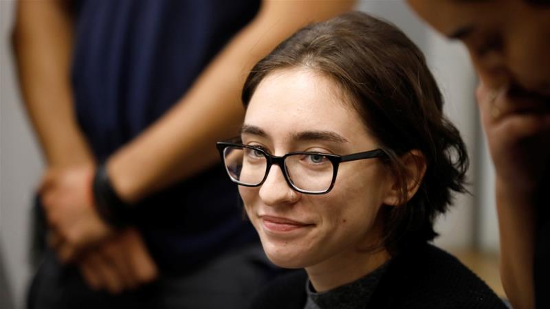 Lara Alqasem's case has been one of the most high profile so far under a 2017 Israeli law barring supporters of the boycott, divestment and sanctions (BDS) movement. (Amir Cohen / Reuters) 