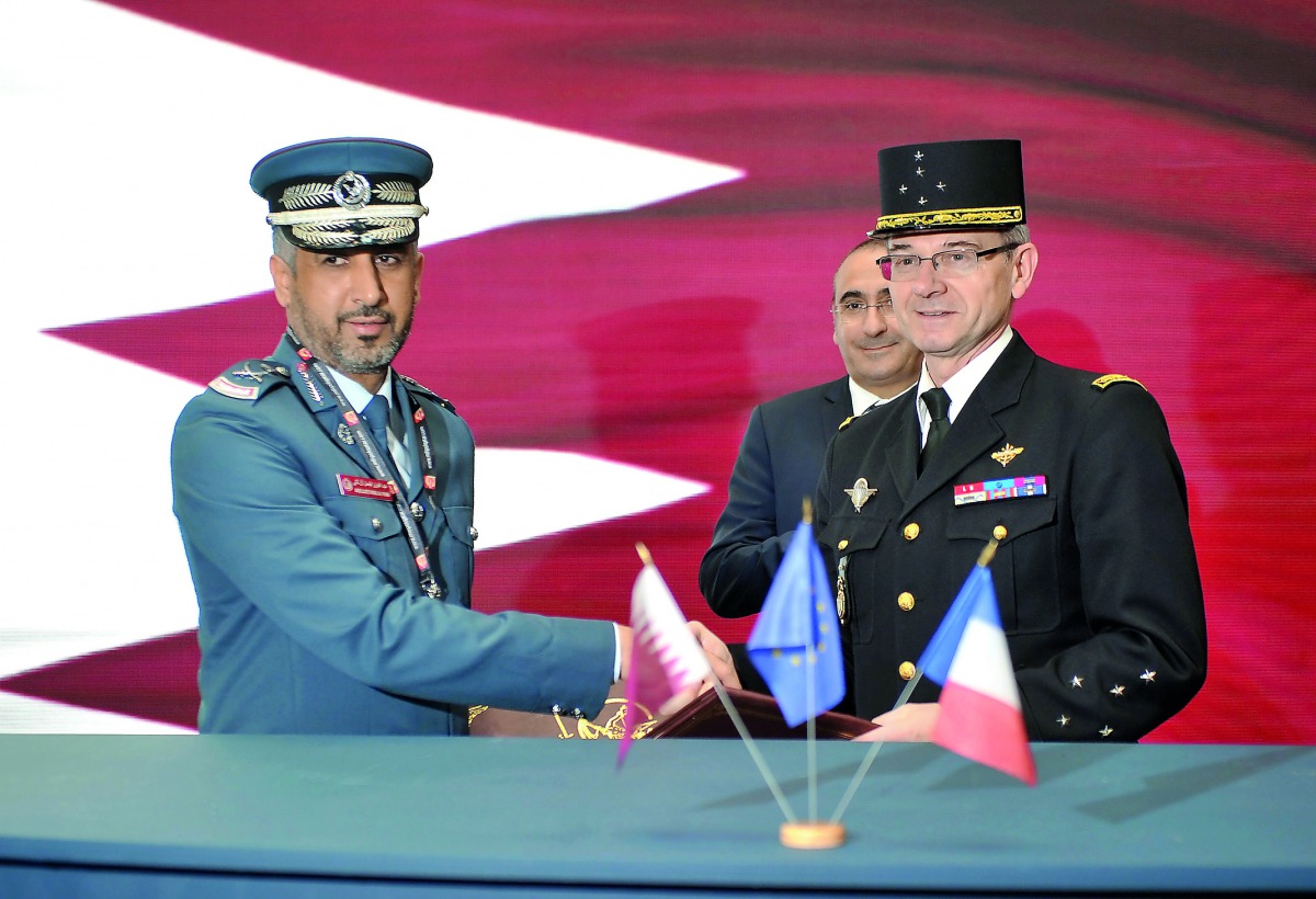 Internal Security Force (Lekhwiya) and the General Directorate of the French National Gendarmerie yesterday signed a partnership and cooperation agreement in the field of security training on the sidelines of Milipol 2018 at Doha Exhibition and Convention