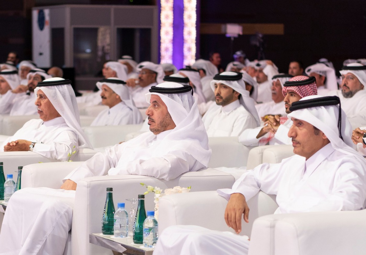 Prime Minister and Interior Minister H E Sheikh Abdullah bin Nasser bin Khalifa Al Thani, attended yesterday the ceremony held by Qatar Radio to mark its 50th anniversary of founding (Golden Jubilee) at the Westin Hotel. 