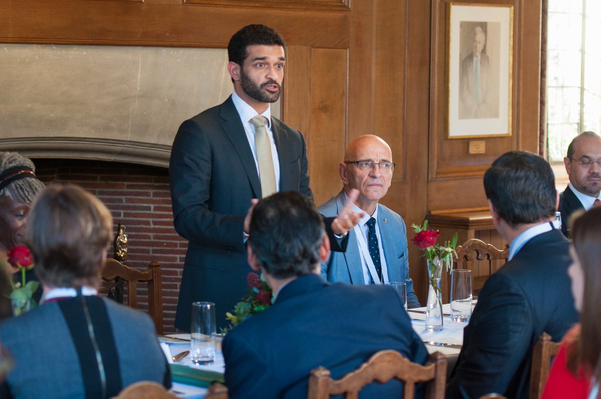 Secretary-General of the Supreme Committee for Delivery and Legacy (SC) Hassan Al Thawadi during a summit at the University of Oxford in the UK.