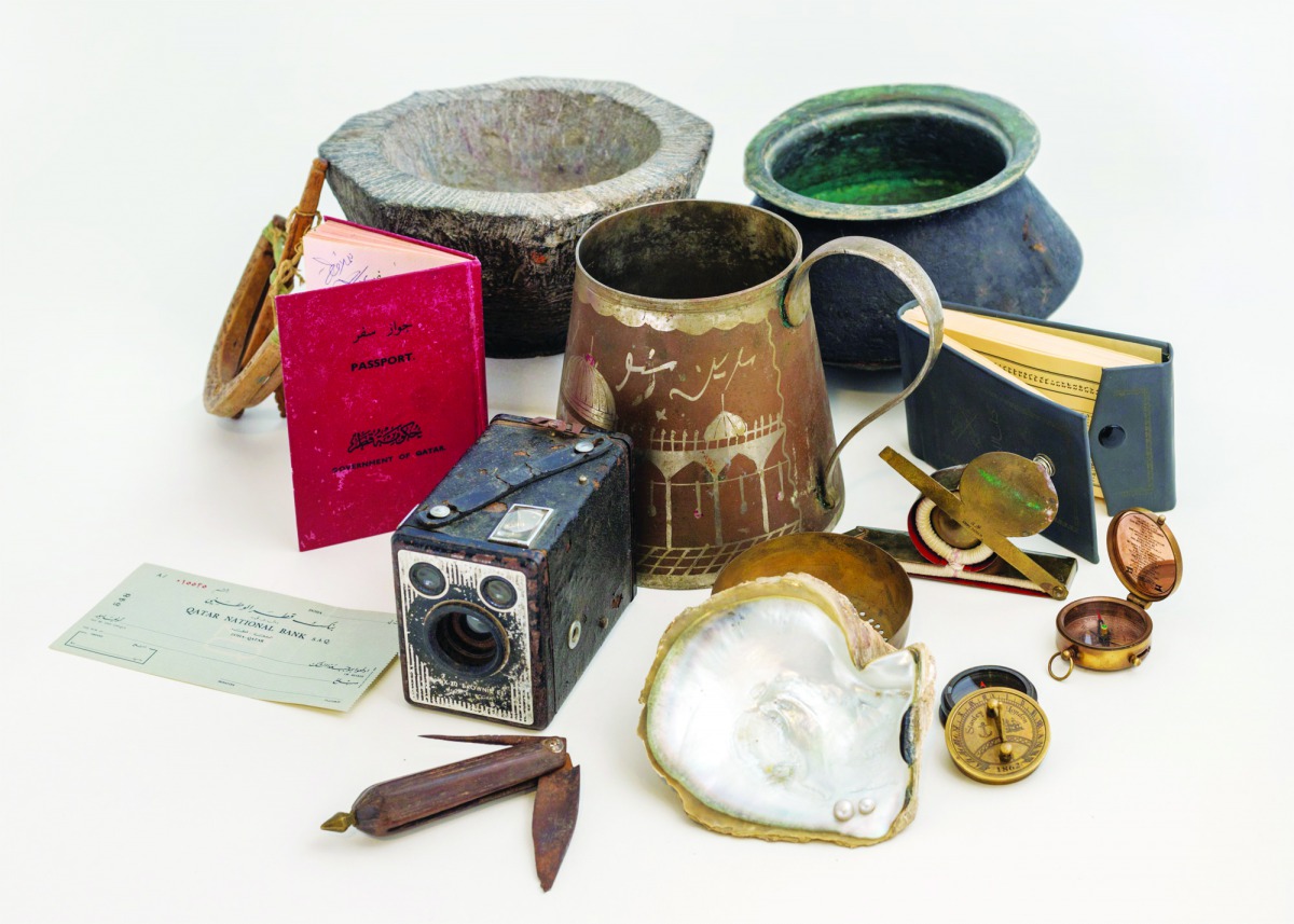 A collection of artefacts.