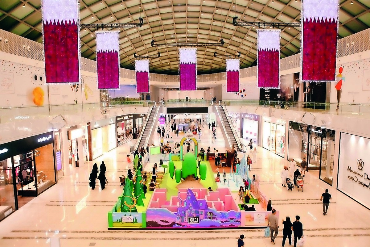 A view of the activity zone at Doha Festival City. Pic: DFC Facebook page