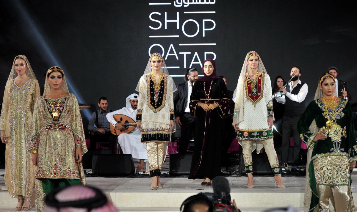 Image from the Shop Qatar inaugural ceremony. Pic: Abdul Basit / The Peninsula 
