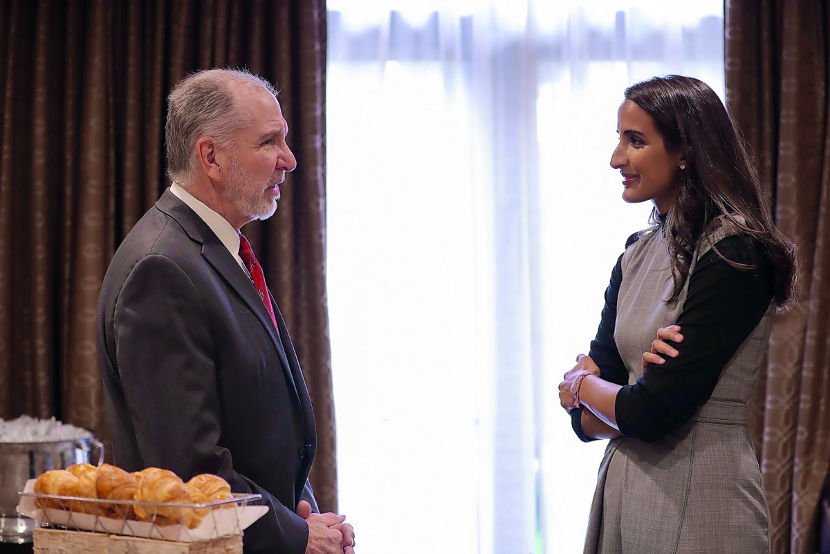 H E Sheikha Hind bint Hamad Al Thani in Washington, D.C. 