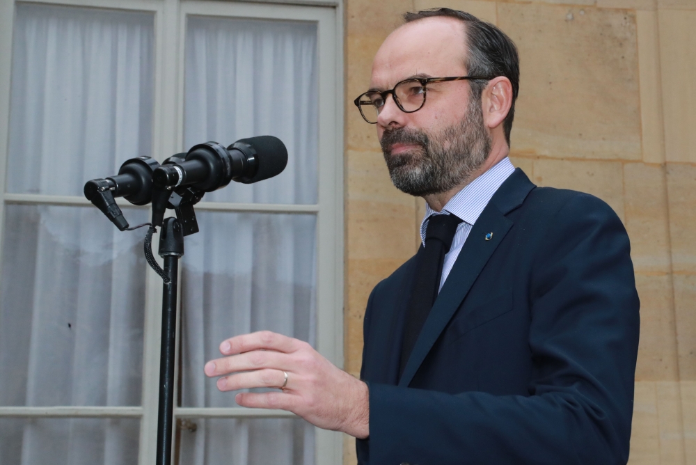 French Prime Minister Edouard Philippe. AFP / JACQUES DEMARTHON

