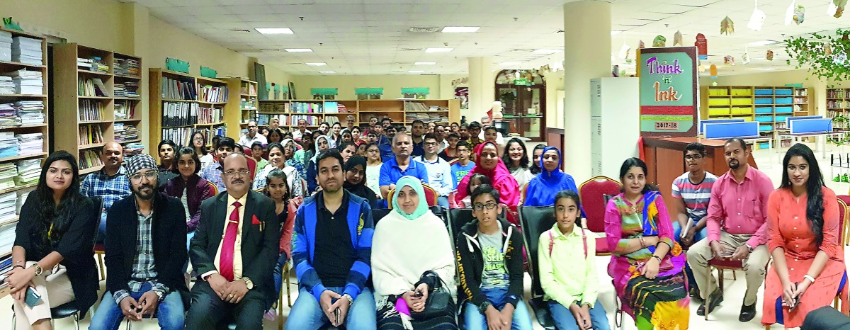 BPS students and parents attending “Exams Are Easy” workshop.