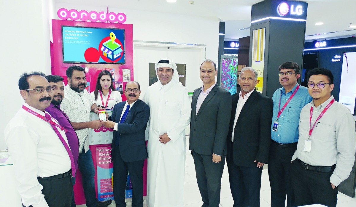 Jumbo Electronics begins Ooredoo Mobile Money service at all branches
