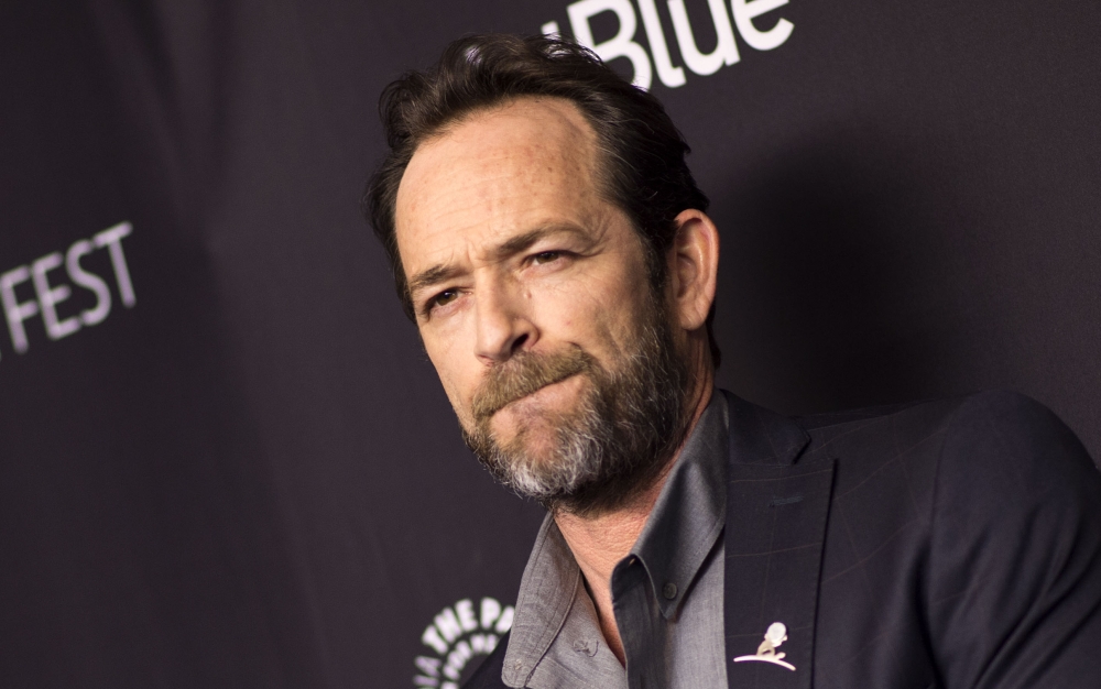 Actor Luke Perry attends The 2018 PaleyFest screening of 