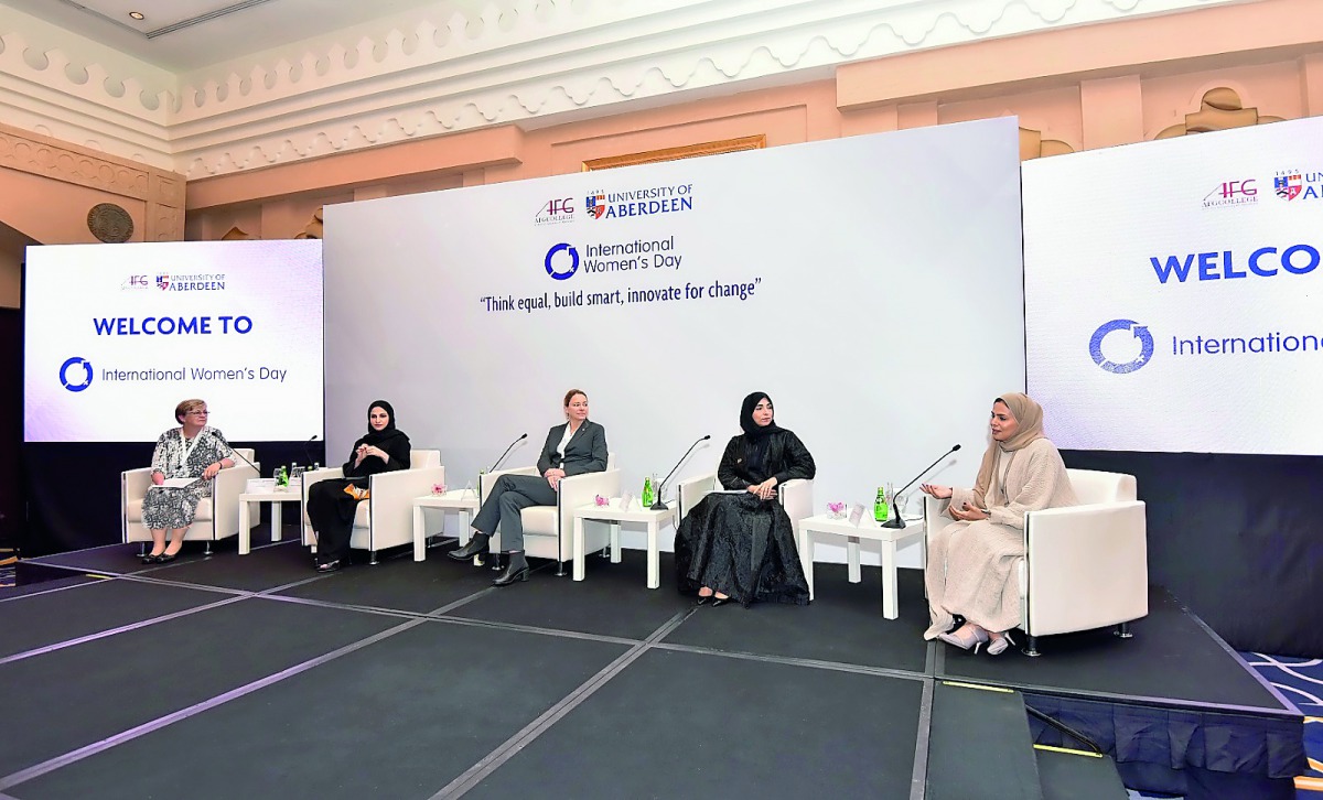 A view of the conference organised by AFG College with the University of Aberdeen.