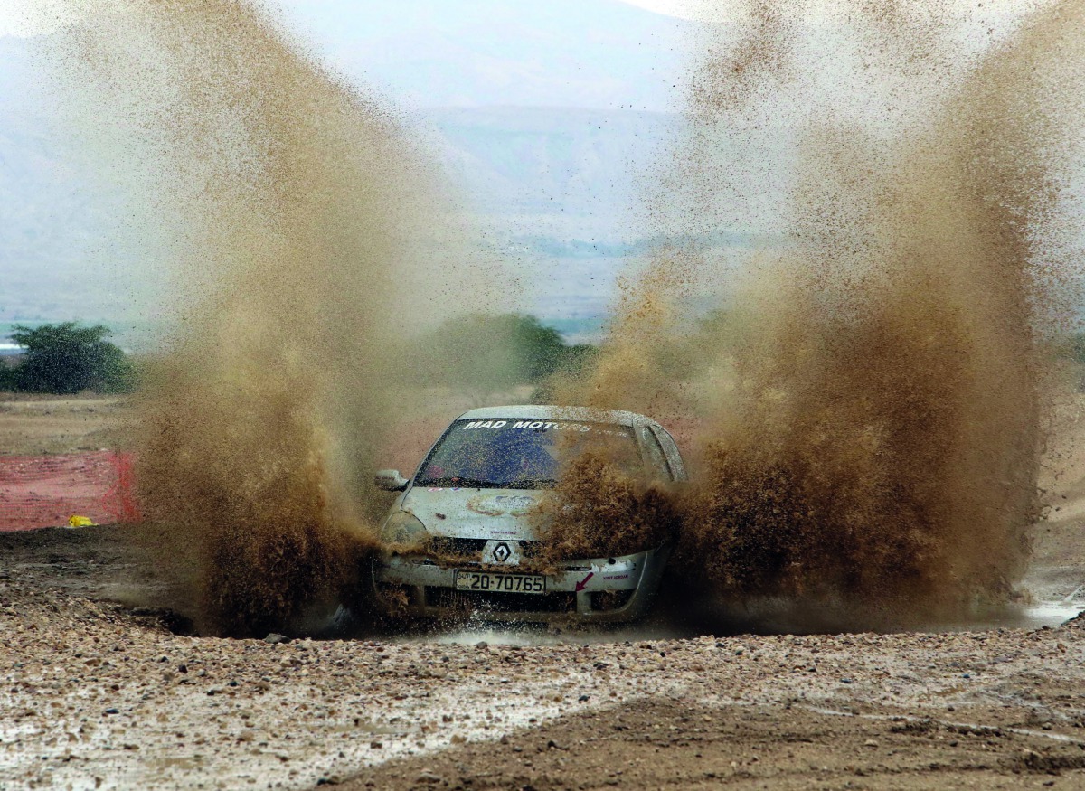 Asem Aref in action in Jordan last year.