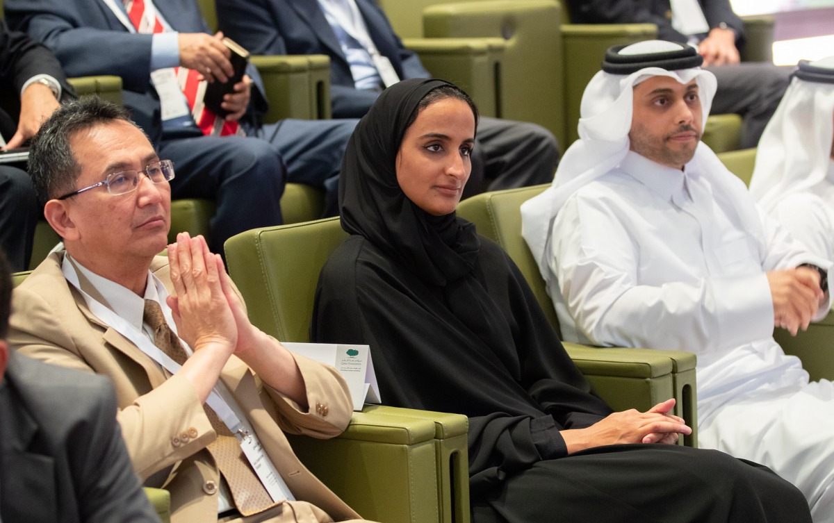 H E Sheikha Hind bint Hamad Al Thani, Vice-Chairperson and CEO of Qatar Foundation, attending the opening of the Asia Cooperation Dialogue (ACD) Education Workshop, organised by Qatar Foundation (QF) and the Ministry of Foreign Affairs, at the QF headquar