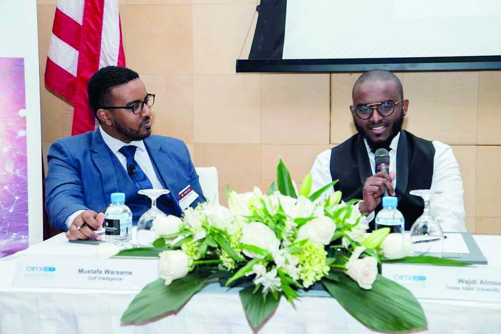The participants during the Open House held at Texas A&M University at Qatar.