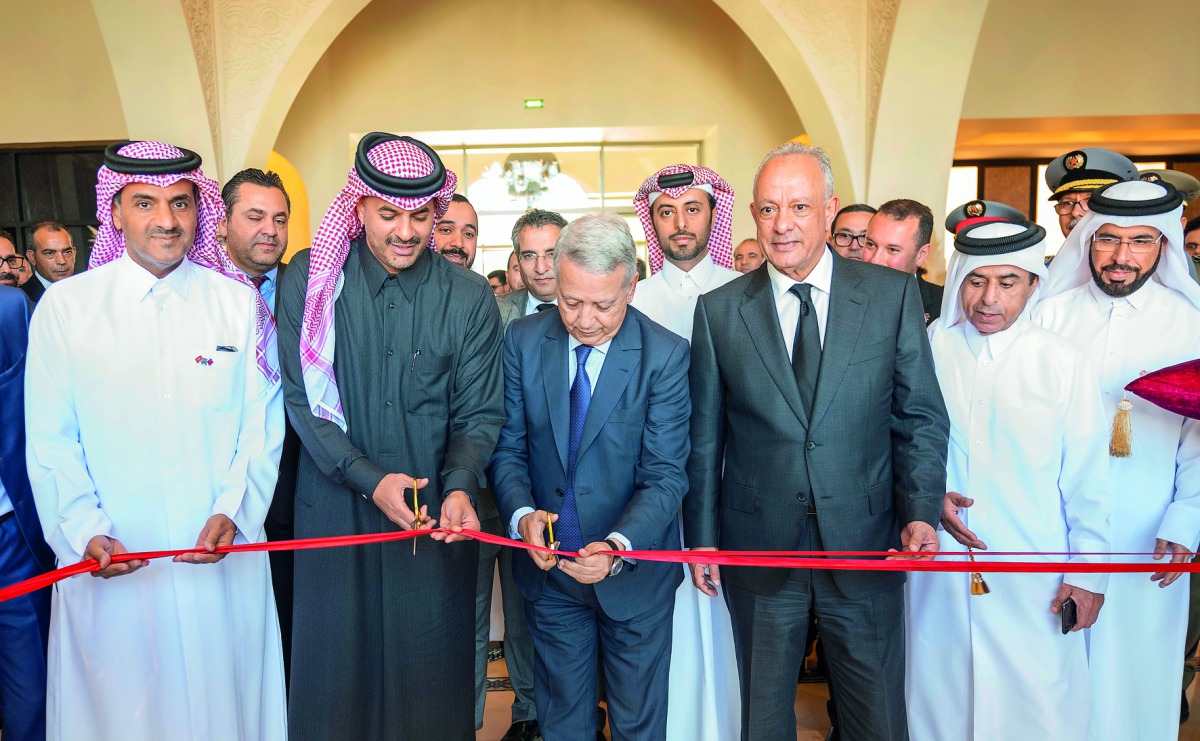 Officials at the inauguration of the first phase of Qatari Diar’s Al Houara Resort in Tangier.