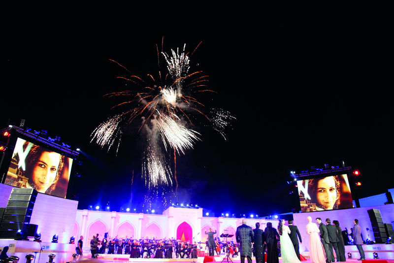 The finale of the Oscar Della Lirica awards hosted by Katara in 2014.