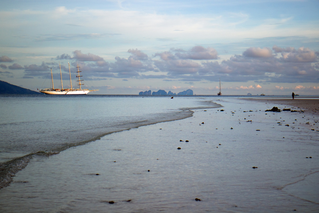 Ko Kradan, a remote island in Thailand's Andaman Sea, is home to a handful of small resorts. Photo for The Washington Post by Erin E. Williams