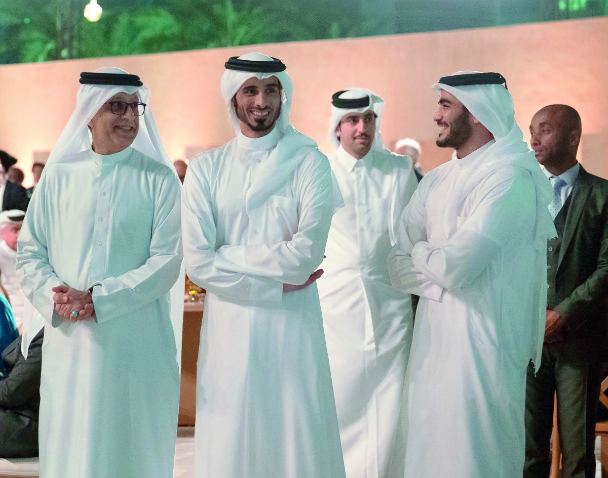The opening ceremony of the National Museum of Qatar was attended by H H Sheikh Jassim bin Hamad Al Thani, the Personal Representative of H H the Amir; H H Sheikh Abdullah bin Khalifa Al Thani, H H Sheikh Mohammed bin Khalifa Al Thani, H E Sheikh Jassim b