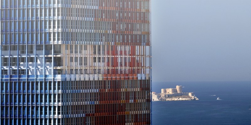 La Marseillaise, the first office tower of the Quais d’Arenc project in Marseille, completed by VINCI Construction France (Photo courtesy: vinci-construction.com)