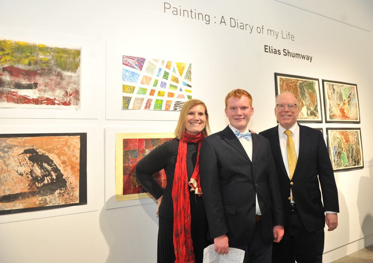 Artist with autism opens solo exhibition The Peninsula Qatar