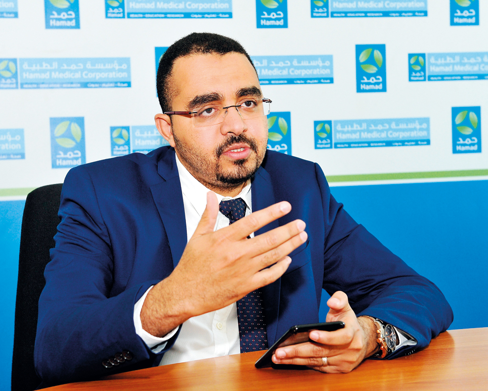 Dr Khalid Zahraldin Mohamed Esmail, Pediatric Pulmonologist at Hamad Medical Corporation. Pic: Salim Matramkot/The Peninsula