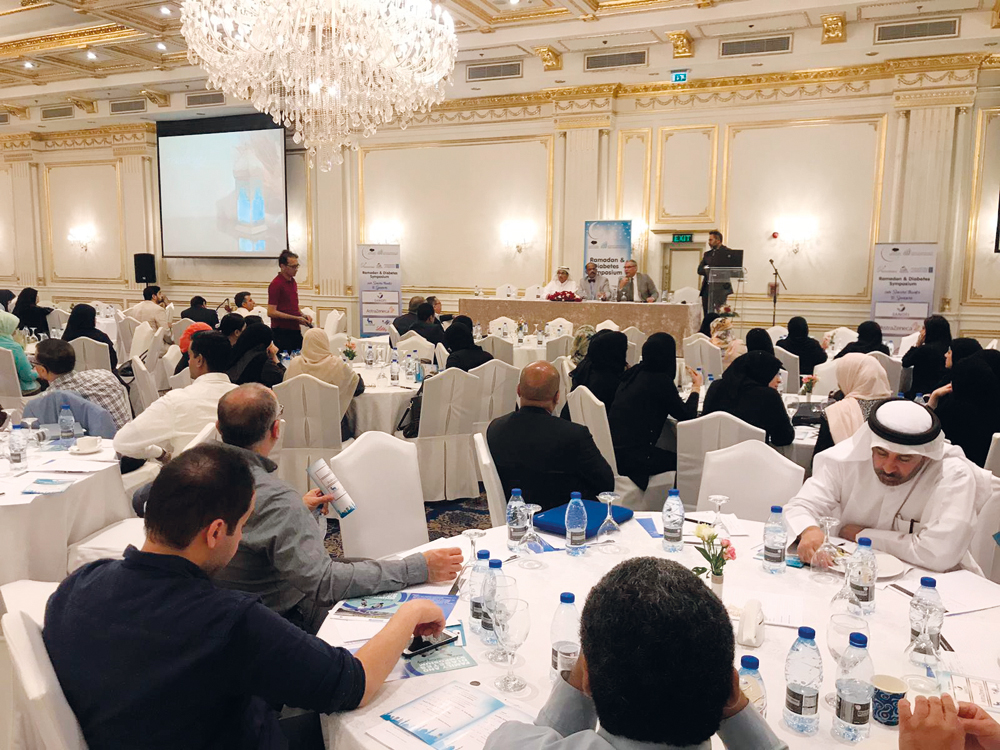 Healthcare providers participating in the symposium.