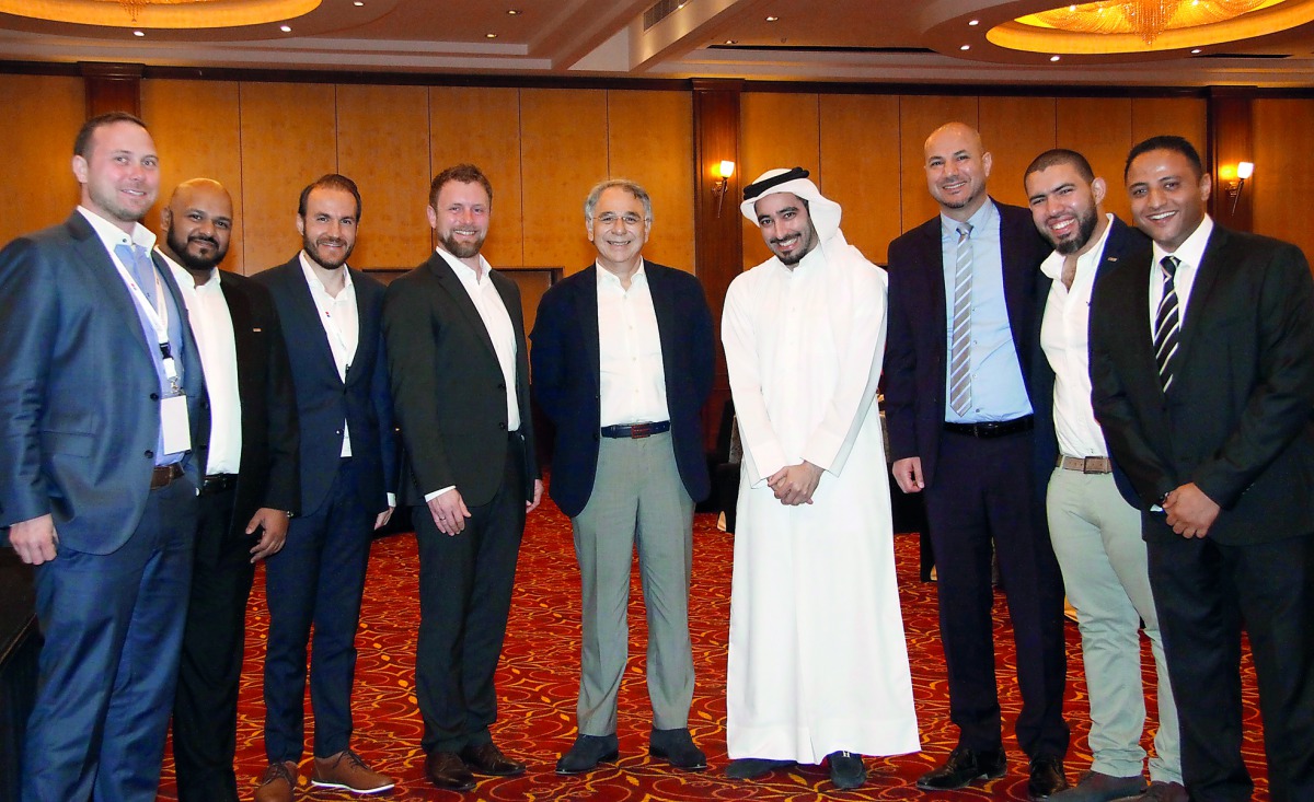 The participants at the annual technical seminar hosted by NBK Heavy Equipment and MTU Onsite Energy in Doha, recently. 