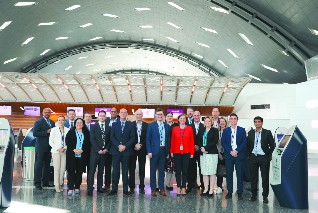 The delegates, observers and ACI organisers at HIA during the Annual Smart Security Management Group Meeting.