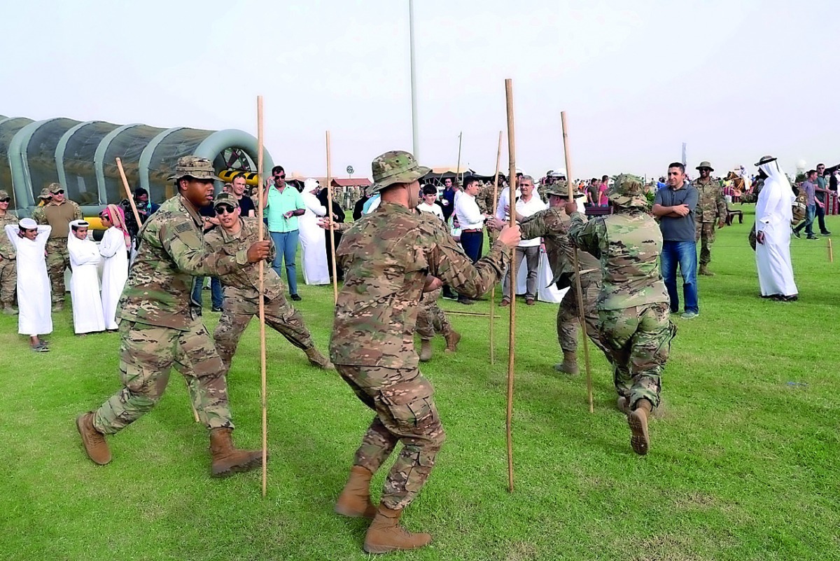 Events as part of Family Day Festival organised by Al Udeid Air Base.