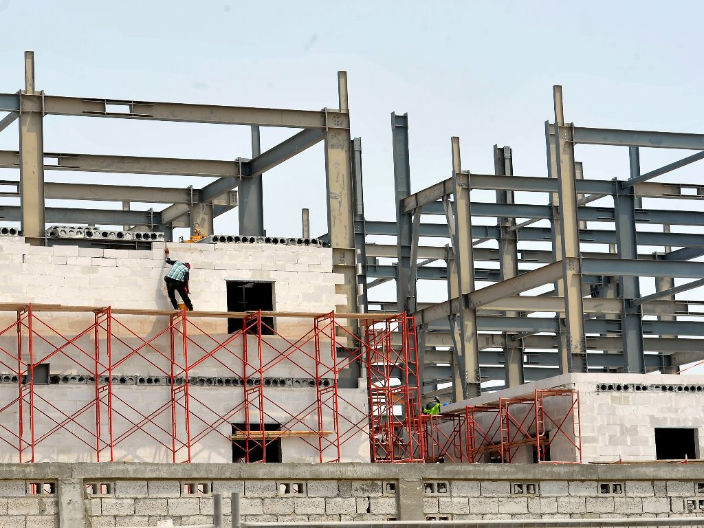 File picture of a construction worker used for reference