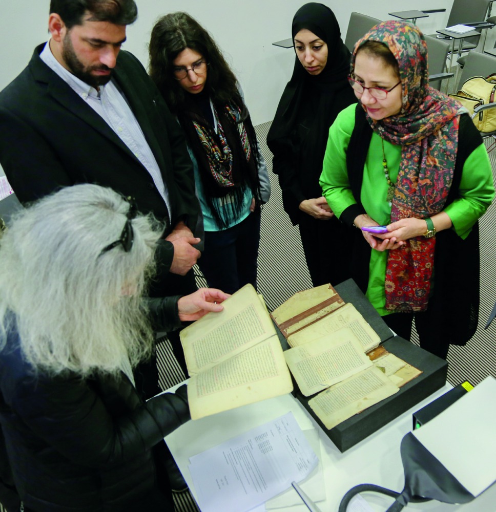 Many benefit from workshops and seminars at the Library’s conservation and research facilities.