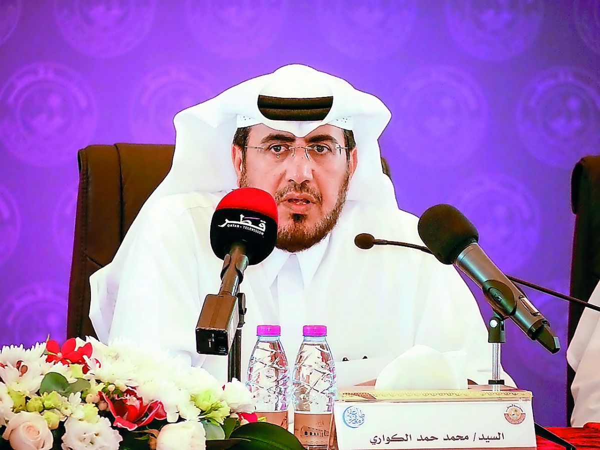 Head of the Mosques Management Department at the Ministry of Awqaf and Islamic Affairs, Mohamad bin Hamad Al Kuwari 