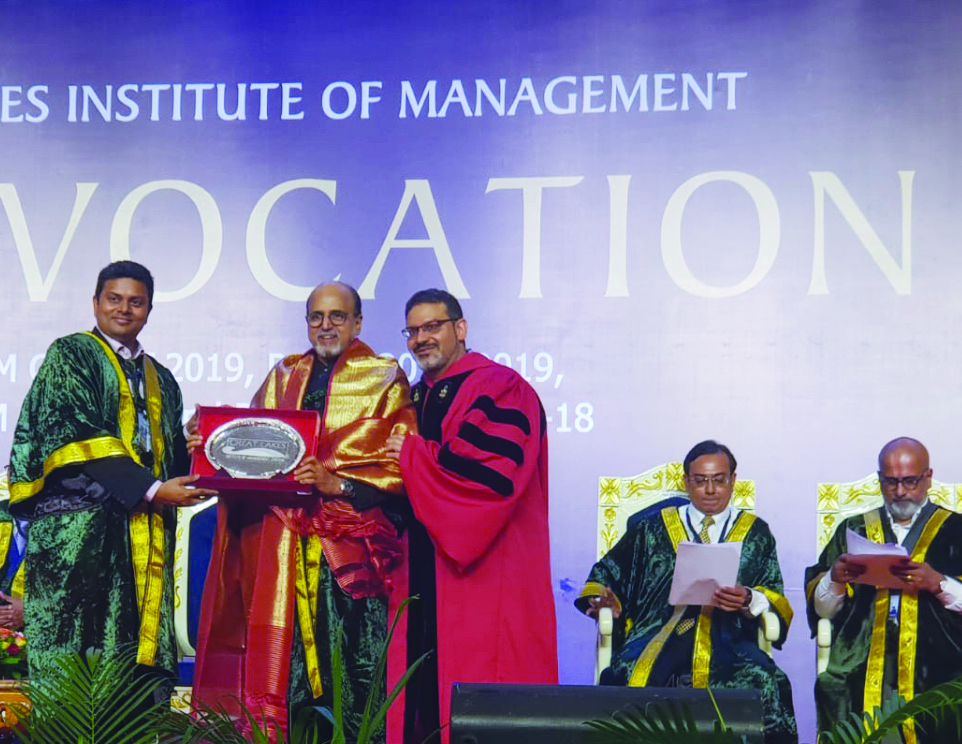 Dr R Seetharaman (second left), CEO of Doha Bank, and other officials during the event.