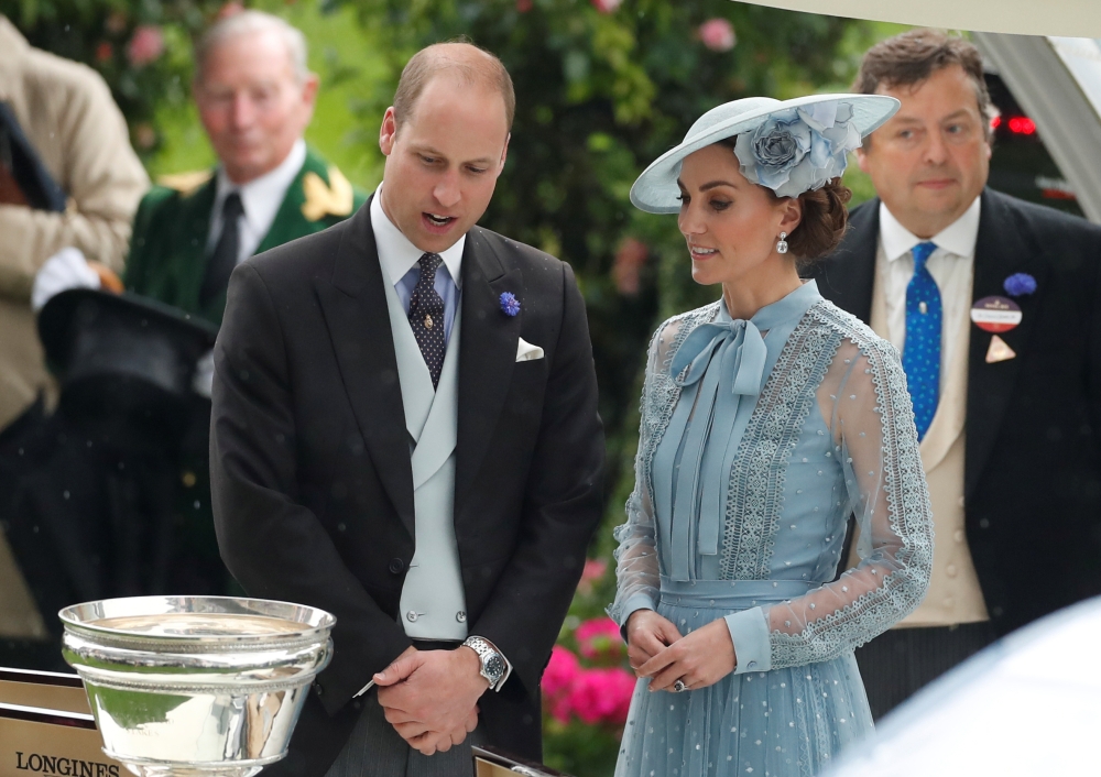 Britain's Catherine, Duchess of Cambridge and Prince William, Duke of Cambridge at Ascot Action Images via Reuters/Matthew Childs